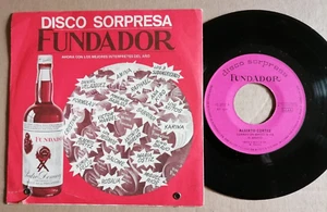 Alberto Cortez Cuando Un Amigo Se VA 7 " EP Promo Disco Sorpresa Fundador 10.200 - Picture 1 of 2