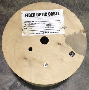 Glasfaserkabel 11-006-76M-ABNOOF 750ft 6 Glasfaser NEU - Bild 1 von 2