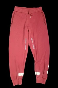 AUTÉNTICOS PANTALONES DE CHÁNDAL VIRGIL ABLOH BLANCO ROTO VER COSAS TALLA GRANDE PARA HOMBRE - Imagen 1 de 11