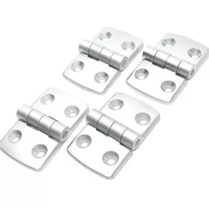 Lote de 4 ala de bisagra combinada de aluminio Fath 095A4040F, no desmontable, 40/40 - Imagen 1 de 5