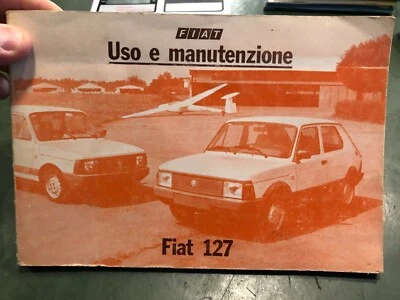LIBRETTO USO E MANUTENZIONE FIAT 127 VII/1982 VINTAGE AUTO EPOCA - Immagine 1 di 4