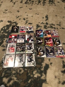 21 Card Lot Eli And Peyton Manning RC Giants Colts Game Used Jersey Football - Picture 1 of 10