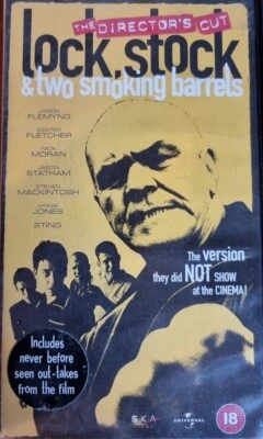VHS Lock, Stock & Two Smoking Barrels Director's Cut (1998) FSK 18 Englische OF - Bild 1 von 4