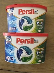 Set Of 2 Persil Universal 4in1 Discs laundry detergent Pods 20X 16.5g - Picture 1 of 3