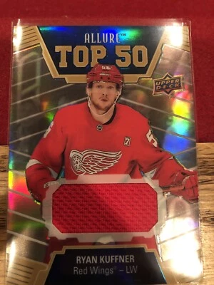 19/20 ALLURE RYAN KUFFNER T50-3 T50-25 TOP 50 ROOKIE JERSEY - Image 1 of 2