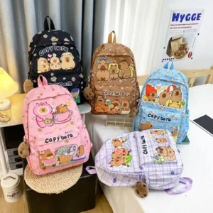 Children's Cartoon Capybara Backpack Teenager Cute Kindergarten Schoolbag - Picture 1 of 13