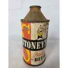 Stoneys Pilsner Cone Top Beer Can