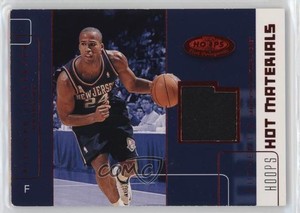 2002-03 Hoops Hot Prospects Hot Materials Red Hot /50 Richard Jefferson #HM-RJ