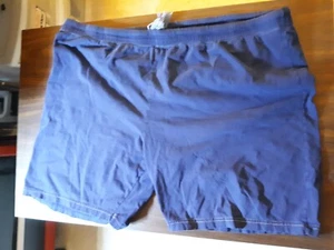 Herren Sweat Shorts Extra Large dunkelblau Gummizug Kordelzug 100% Baumwolle - Bild 1 von 5