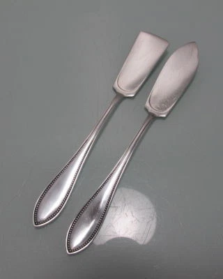Käsemesser + Butterspatel Buttermesser Gowe 90er Perlrand Perlmuster - Bild 1 von 4