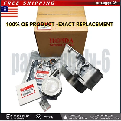 FOR HONDA 14-23 PIONEER SXS700 / 06-22 RINCON TRX680 TOP END KIT W/ CYLINDER - Image 1 of 4