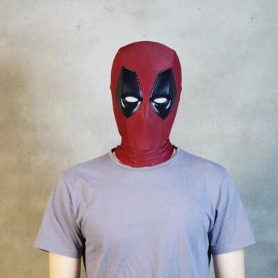 New Handmade Deadpool 3 Movie Mask Cosplay Wearable Helmet Prop Mask + Faceshell - Image 1 of 4