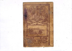 NICE (06) VOYAGES DUCHEMIN / EXCURSIONS AUTOCAR / COTE D'AZUR / BROCHURE 1930 ? - Imagen 1 de 3