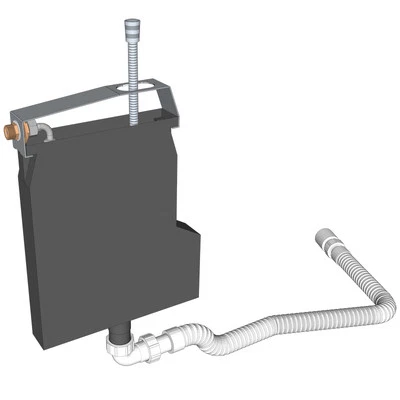 Hose box for bath edge mounting slip shower holder mounting block tub - Image 1 of 3