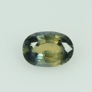Maravillosa piedra preciosa suelta de zafiro azul verdoso verde azulado natural de 0,86 quilates corte ovalado - Imagen 1 de 2