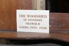 Vintage 1960's 1970's Card The Woodshed of Tennessee Norris