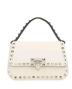 VALENTINO Rockstud Schultertasche Handtasche Leder gebraucht aus JAPAN 2504SM - Bild 1 von 9