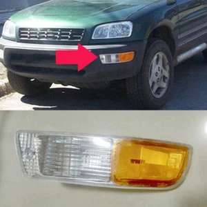 1x Para Toyota Rav4 1998 1999 Faro antiniebla delantero izquierdo esquina blanco amarillo cubierta - Imagen 1 de 1