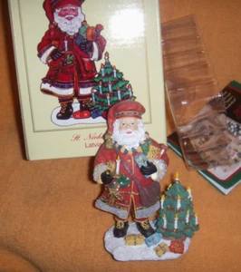 The International Santa Claus Collection 2001 ( LATVIA ) ORG BOX ST NICKOLAS - Picture 1 of 1