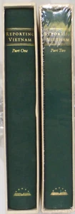 "REPORTING VIETNAM" 2-Volume Set, Library of America Hardback w/ Slipcases - Imagen 1 de 2