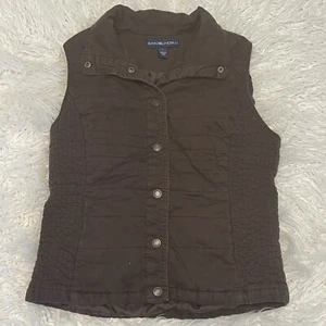 Bandolino Blu Vest Insulated Women’s Size Large Brown - Picture 1 of 6