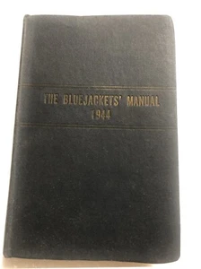 The BlueJackets Manual 1944 world war II United States Navy 12th edition - Picture 1 of 6