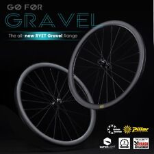 GRAVEL Carbon Wheelset Disc Brake Cyclocross Tubeless Ready 700C Wheels 38x30Rim