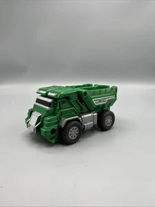 Bandai 1997 Power Rangers Turbo Thunder Loader Zord Green Dump Truck - Picture 1 of 11