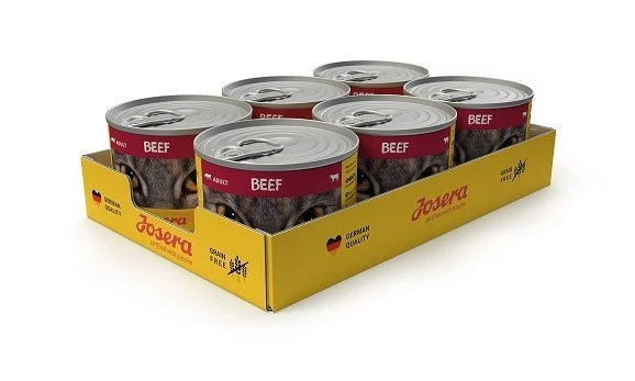 Josera Cat Beef | 6x 200g Nassfutter für Katzen