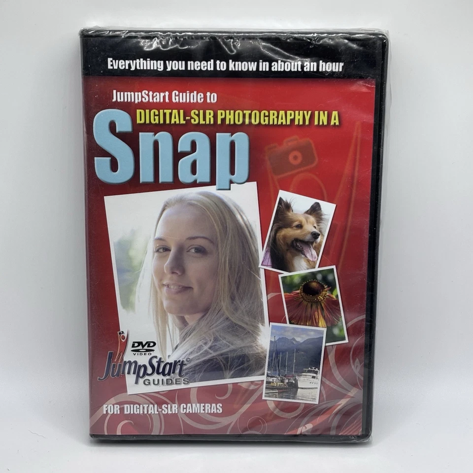 Jumpstart Guide to Digital-slr Photography in a Snap DVD B512