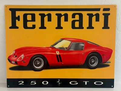 FERRARI 250 GTO Metal Sign (left facing) - Image 1 of 4