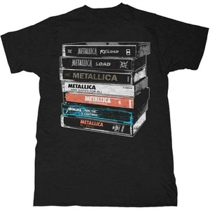 Camiseta Metallica Unisex: Cassette (Negro) - Imagen 1 de 6