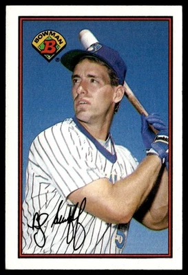 1989 Bowman B.J. Surhoff Milwaukee Brewers #137 - Image 1 of 2