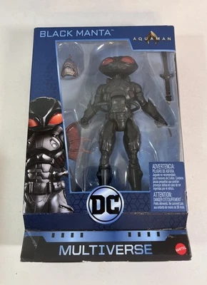 Figura DC Aquaman Movie Multiverse Trench Warrior Series Black Manta 6" nueva 2018 Foto 1 de 4
