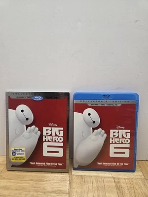 Big Hero 6 (2019, Blu-Ray + DVD + Digital Code) w/Slipcover! - Image 1 of 4