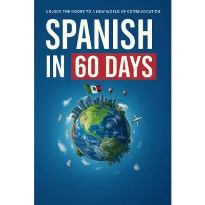 Spanish in 60 Days: The Language Learning Workbook to Help You Speak PAPERBACK. Foto 1 de 3
