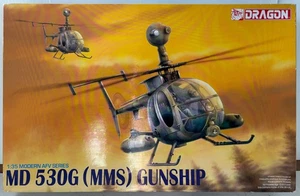 Dragon 3526 1/35 McDONNELL DOUGLAS MD 530G (MMS) LITTLE BIRD HELICOPTER GUNSHIP - Bild 1 von 4