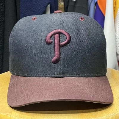 Vintage New Era MLB Philadelphia Phillies Baseball Sports Snapback Hat VTG - Image 1 of 4