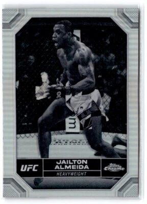 2023-24 Topps Chrome UFC Negative Jailton Almeida #86 - Image 1 of 2
