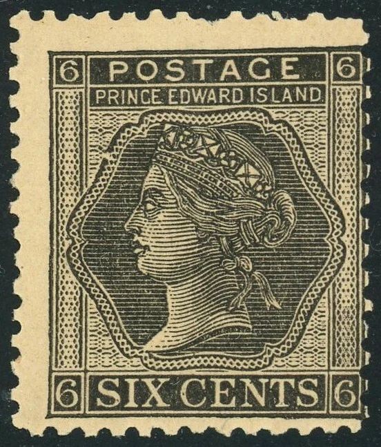 Canada Province Prince Edward Island #15 Queen Victoria 6c Postage 1872 Mint NH - Image 1 of 1
