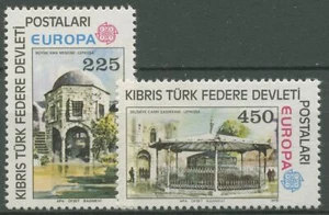 Turquía-Chipre 1978 Europa CEPT monumentos arquitectónicos 55/56 sin usar - Imagen 1 de 1