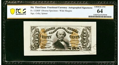 Fr# 1328 SP PCGS BANNKNOTE 64 CHOICE UNC VERY RARE ONLY 2 GRADED HIGHER - Image 1 of 2