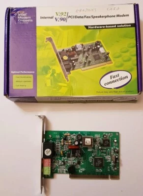 Vintage V.92 56k PCI Modem Card For PC - Image 1 of 4