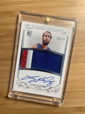2013-14 Panini National Treasures Basketball Luigi Datome Rookie Patch Car /99