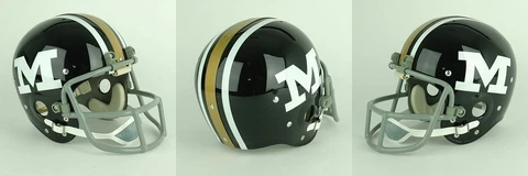 MISSOURI TIGERS 1978 Vintage Riddell TK Suspension Football Helmet Cover