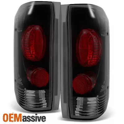 Luces traseras Fit Black Smoked 1987-1996 F150 F250 F350 Bronco L+R 87-96 Foto 1 de 4