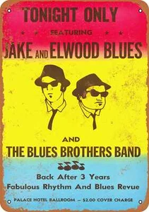 METAL SIGN - The Blues Brothers Gig - Vintage Look Reproduction - Picture 1 of 2