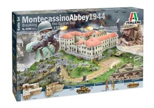 Italeri 6198 - 1:72 Montecassino Abbey 1944 Breaking the Gustav Line -BATTLE SET