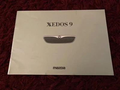 Mazda Xedos 9 Brochure 1996 - UK Issue dated July 1996 - Image 1 of 2