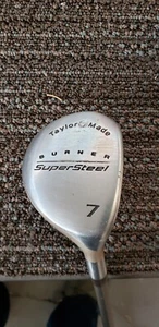 42.75 IN LADY TAYLORMADE BURNER SUPER STEEL 7 FAIRWAY WOOD GOLF CLUB EXCEL m3g - Picture 1 of 4